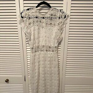 Petal and Pup Lauren Dress - White